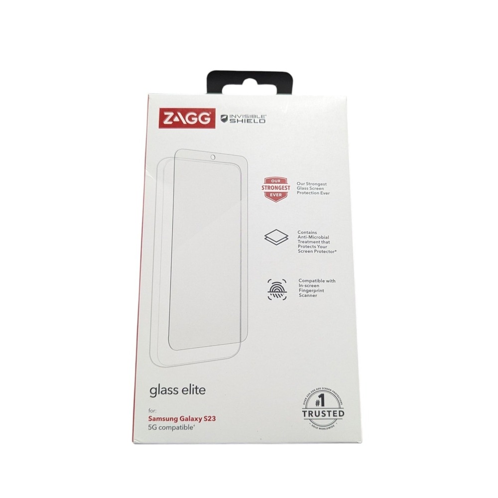 Z5N ZAGG Invisible Shield Glass Elite Screen Protector for Samsung Galaxy S23